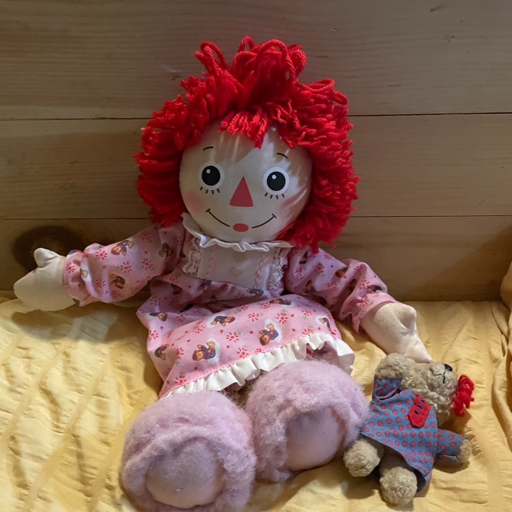 Hasbro‎ Bedtime Raggedy Ann 70159 2002 Reg No. PA-282